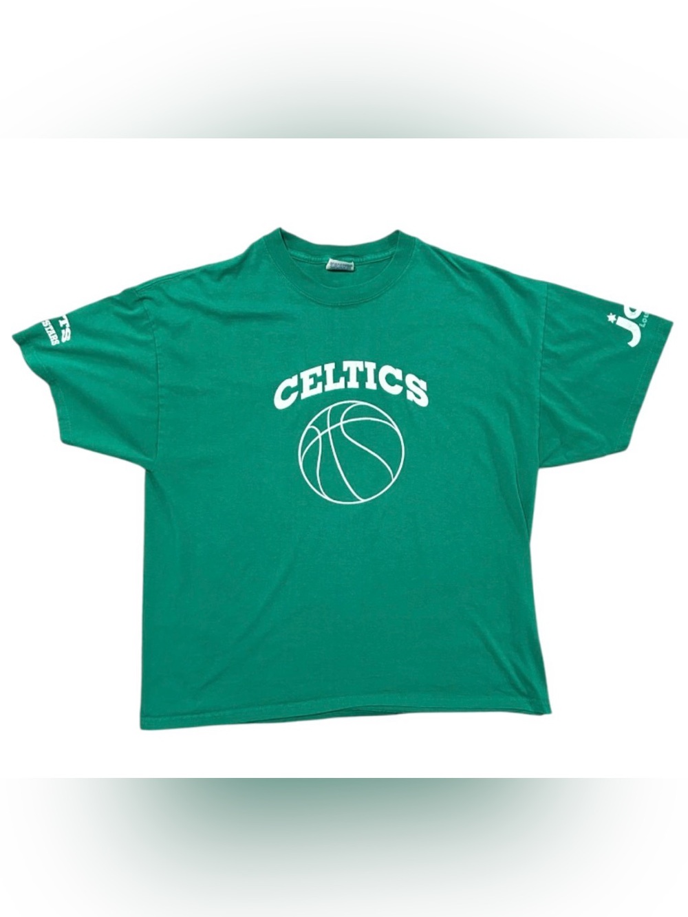Vintage Boston Celtics 80s Style Coach Graphic Tee Size XL